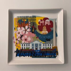 Crate &‎ Barrel • “Road trip” Washington DC Plate